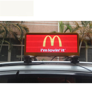 Affichage LED pour toit de taxi, étanche, haute luminosité, couleur pleine, prend en charge l'image, la vidéo, le texte, installation facile - Product Image 3