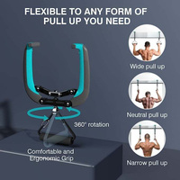 Barre de traction pour porte WellShow, installation sans vis, barre de cadre de porte avec pince intelligente, entraînement du haut du corps, barre de traction portable