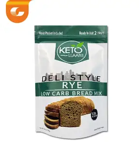 Custom Design Plastic Bread Bag Food Packaging Storage Bakery Toast Sandwich Bread Pouch Custom Printed Mylar Bags