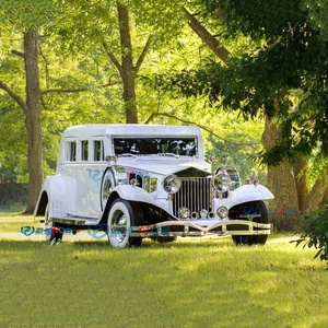 White Classic Leisure Classic Car High-quality Antique Classic Car - Product Image 2