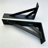 Supports de montage métalliques robustes personnalisés en acier, aluminium et acier inoxydable, revêtus par poudre