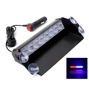 Blue Red Color Strobe Car Led Light High Power Auto Warning Lights