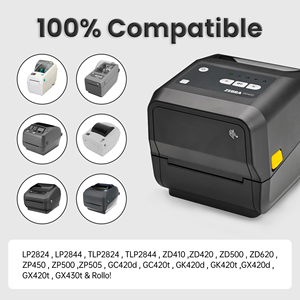 OEM Zebra nhãn 300300 đa mục đích và nhãn vuông lớn 76 mm x 76 mm (3x3 inch) - Product Image 6