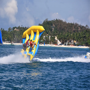 <span class=keywords><strong>9</strong></span> Cavaliers Gonflable <span class=keywords><strong>Banana</strong></span> Boat Haute Qualité Remorquable Tube Fly <span class=keywords><strong>Fish</strong></span> pour Jeu de Sports Nautiques - Product Image 5