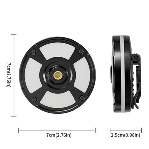 Yunmai EDC Outdoor Camping Light LED Magnetic RGB Ambient Light With Hat <b>Clip</b> <b>Hook</b> Type C Charging 180 Degree Adjustable - Product Image 5