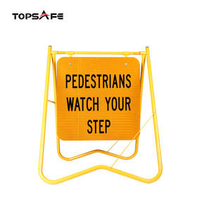 Toptan trafik kontrolü uyarı geçici yol çalışması salıncak standı işaretleri - Product Image 2