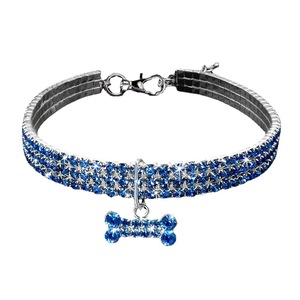 <span class=keywords><strong>Collar</strong></span> de Cristal de Lujo para Perro con Diamantes de Imitación, Accesorios para Mascotas para Perros Pequeños, <span class=keywords><strong>Collar</strong></span> de Cristal Brillante para Mascotas - Product Image 3