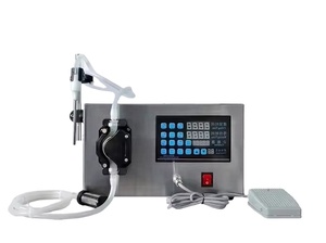 Peristaltic <b>Pump</b> Drive Desktop Small Liquid Bottle Filling Machine Filler GFK-680 Filling Machine Automatic Pedal Control - Product Image 4
