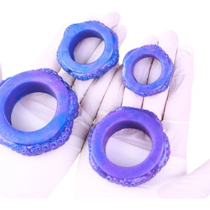Anillos para Pene YOCY 4 en 1, Anillo de Silicona Grueso para Retrasar la Eyaculación, Estimulación Sexual, Anillo para Pene para Parejas - Product Image 4