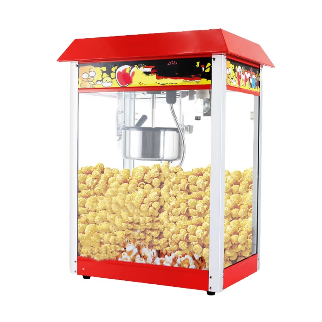 High Popular Commercial Popcorn Machine Caramel Machine for Popcorn Making