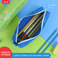 Kustom kreatif Lucu Kawaii tas pensil pemegang pena sekolah pensil kantong perlengkapan alat tulis