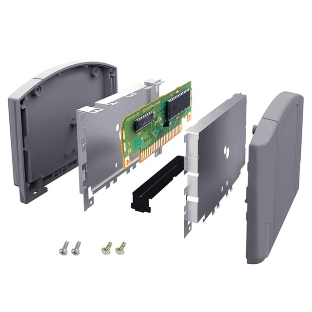 Customized High Quality Gray ABS Plastic Replacement Case for N64 Game Card-USA/EUR/PAL Version Reproduction Brand New