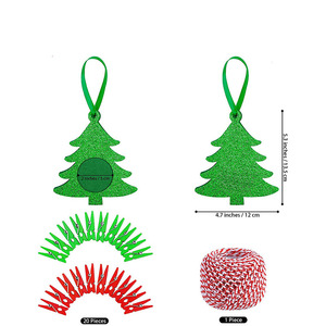 Suministro del fabricante, marco de fieltro fotográfico, tapiz colgante de pared de Navidad - Product Image 5