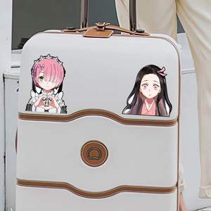 3D อะนิเมะสี่เหลี่ยมผืนผ้าสติกเกอร์ Lenticular กาวมังงะสติกเกอร์สองภาพเปลี่ยนสติกเกอร์รถกันน้ำ - Product Image 5