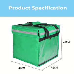 Mochila Térmica para Entrega de Alimentos, Impermeable, Bolsa Térmica Reutilizable para Entrega de Pizza - Product Image 3