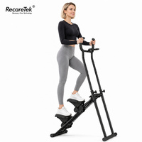 Equipo de Fitness Multifuncional Inteligente, Máquina de Ejercicios de Escaleras para Entrenamiento de Piernas, Equipo OEM Portátil para Ejercicios Cardiovasculares Personales