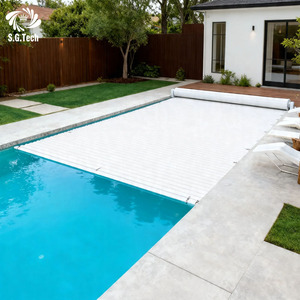 Couverture <span class=keywords><strong>de</strong></span> <span class=keywords><strong>piscine</strong></span> transparente <span class=keywords><strong>de</strong></span> luxe Water Crown en polycarbonate renforcé, barrière <span class=keywords><strong>de</strong></span> sécurité <span class=keywords><strong>pour</strong></span> <span class=keywords><strong>piscine</strong></span> <span class=keywords><strong>de</strong></span> villa haut <span class=keywords><strong>de</strong></span> gamme - Product Image 4