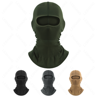 Pasamontañas de verano a prueba de viento, cubierta facial de un agujero, máscara de nailon, gorras para exteriores, casco para esquí y ciclismo