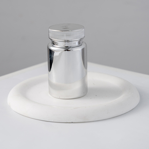 80ml-200ml PET Plastic Pill Bottle Electroplated Capsule Pill Bottle Medicine Vitamin Supplement Bottle Custom Logo