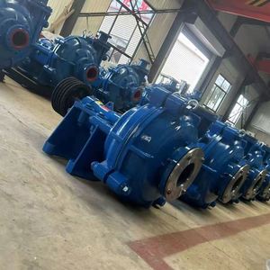 Bomba de lodo horizontal de anillo de goma para dragado de hormigón, lechada y lodos industriales - Product Image 6