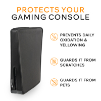 Precision Cut PS5 Console Housse de protection anti-rayures anti-poussière pour PlayStation 5 Easy Video Game Player Cases