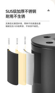 Reposapiés de acero inoxidable para patas ajustables de sofá, patas de mesa de café, patas de gabinete - Product Image 5