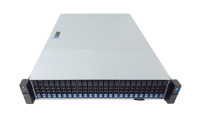 Server Cloud Penyimpanan Pusat Data OEM ODM Kustom Enterprise 2U 24 Hot-swap Bays Xeon E5-2698 V3 16-Core 2.3GHz 64GB RAM 800W PSU