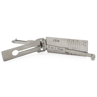 Kit de crochetage de serrures Lishi 2-en-1 CY24 V.2 de haute qualité, décodeur de clés, outils de serrurier Lishi pour serrures de portières de véhicules