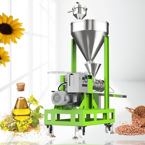 Prensa de Aceite Frío Automática Profesional, Máquina de Extracción de Aceite, Máquina de Prensado de Aceite de Maní, Soja y Sésamo, Acero Inoxidable - Product Image 1