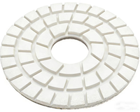 Disque abrasif diamanté JDK 9 pouces, extra fin, à liaison dure, pour utilisation humide/sèche, compatible avec les meuleuses d'angle, pour pierre, granit, marbre, sols