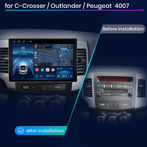 Autoradio multimédia Junsun pour Mitsubishi <span class=keywords><strong>Outlander</strong></span> 2005-2011 C-Crosser X7 <span class=keywords><strong>MAX</strong></span> avec écran 2K HD, CarPlay sans fil et Android Auto - Product Image 2