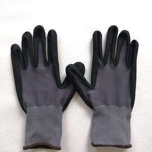 Guantes de hardware personalizados de calibre 15, guantes de nitrilo de espuma de fábrica, guantes de hormigón con pantalla táctil - Product Image 1