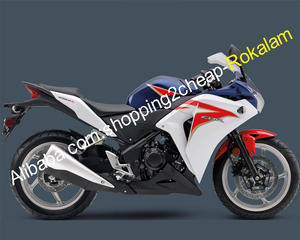 ชุดแต่งกายรถมอเตอร์ไซค์ Honda CBR250RR MC41 <span class=keywords><strong>CBR250R</strong></span> 250RR ปี 2011 <span class=keywords><strong>2012</strong></span> 2013 2014 สีน้ำเงิน แดง ขาว ดำ วัสดุ ABS - Product Image 1