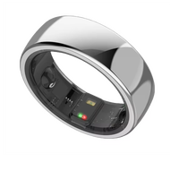 Anneau intelligent de suivi de santé, moniteur d'activité physique, application contrôlée, compatible Android et iOS, suivi du sommeil et de la température, avec étui de charge.