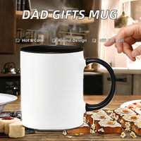 Tasse en céramique pour papa, cadeau pour le père, tasse à café ou à thé, utilisation à la maison ou en cuisine, cadeau d'anniversaire ou de Noël