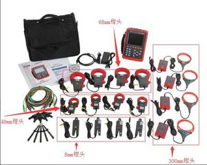 เซ็นเซอร์วัดกระแสไฟฟ้าแบบมือถือ 5000 1000a เครื่องวิเคราะห์พลังงานไฟฟ้า 4 ช่องสัญญาณ แรงดันไฟฟ้าแบบ USB 3 เฟส ดิจิตอลอัจฉริยะ - Product Image 6