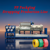 Ligne de production de sangles en PP à vis simple haute efficacité avec une productivité élevée pour l'industrie de l'emballage
