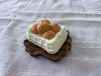 Jouet Squishy Créatif en Silicone en Forme de Gâteau, Anti-Stress à Rebond Lent, Aliment Simulé à Presser