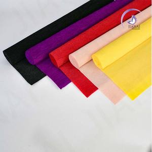 Cintas de <span class=keywords><strong>Papel</strong></span> Crepé de Colores Estilo Art <span class=keywords><strong>Deco</strong></span> Italiano y <span class=keywords><strong>Papel</strong></span> Crepé 250cm*50cm 70g/pieza para Decoración de Oficina con Temática de Plantas/Flores - Product Image 3