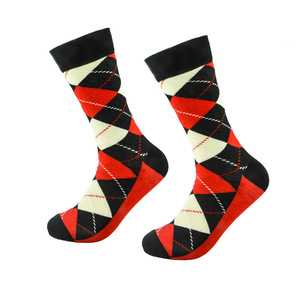 Chaussettes décontractées en coton peigné pour hommes, Cool, coloré, <span class=keywords><strong>fantaisie</strong></span>, nouveauté drôle - Product Image 4