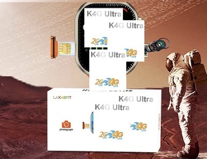 K4G Ultra Smart Watch 4G <span class=keywords><strong>Android</strong></span> 2,01 pulgadas con Wifi teléfono Cámara telescópica 400 Mah batería tarjeta SIM Smartwatch teléfono reloj - Product Image 2