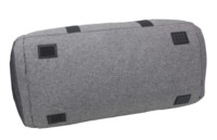 Sac de sport de grande capacité 40L, fermeture éclair, tissu cationique durable, imperméable, sac de voyage de week-end multifonction, sac à main