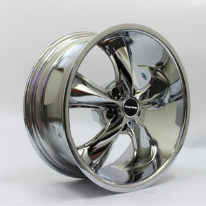 Rines Forjados de Aleación para Automóvil de 18 <span class=keywords><strong>19</strong></span> 20 21 22 23 Pulgadas, Cinco Estrellas, Cromados, Profundos, 5x112 5x120, para Benz BMW - Product Image 6