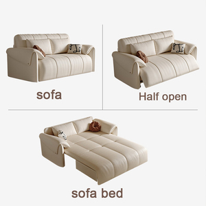 Popolare Divano Letto Moderno Intelligente Elettrico a 2 Posti di Lusso con Controllo Vocale Remoto per Soggiorni Piccoli - Product Image 5