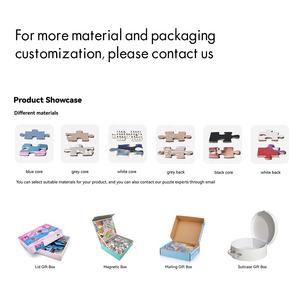 Puzzles en carton personnalisables en usine, <span class=keywords><strong>1000</strong></span> pièces, puzzles <span class=keywords><strong>de</strong></span> sublimation <span class=keywords><strong>de</strong></span> haute qualité pour adultes - Product Image 5