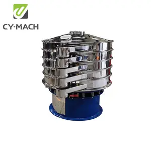 xxhx Food grade round rotary sieve/fine powder sifter/Professional double decks vibration shaker