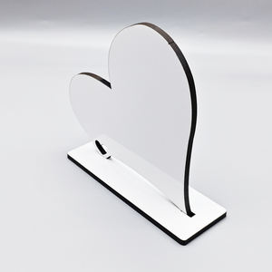 <span class=keywords><strong>Cornice</strong></span> Fotografica in MDF per la Festa della Mamma, Set a <span class=keywords><strong>Cuore</strong></span> Personalizzabile con Stampa in Sublimazione - Product Image 1