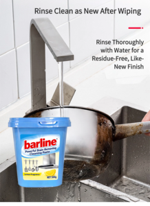 Detergente Multifunzionale per Rimuovere Macchie d'Olio, Calcare, Crema Pulente per Forni in Acciaio Inox, Pentole, WC, <span class=keywords><strong>Pasta</strong></span> Detergente Multiuso - Product Image 5