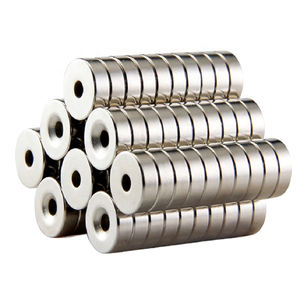 של הספק n42 neodymium מגנט 25 מ "מ גביע קבוע נגד חור של יישום תעשייתי דיסק דפוס dfeb מרוכבים <span class=keywords><strong>alnico</strong></span> - Product Image 1