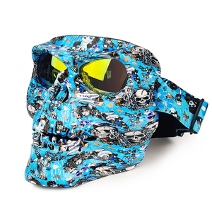 <span class=keywords><strong>Masque</strong></span> Facial Motocross Halloween, Lunettes de Moto, <span class=keywords><strong>VTT</strong></span> et Sports, Protection Faciale - Product Image 3